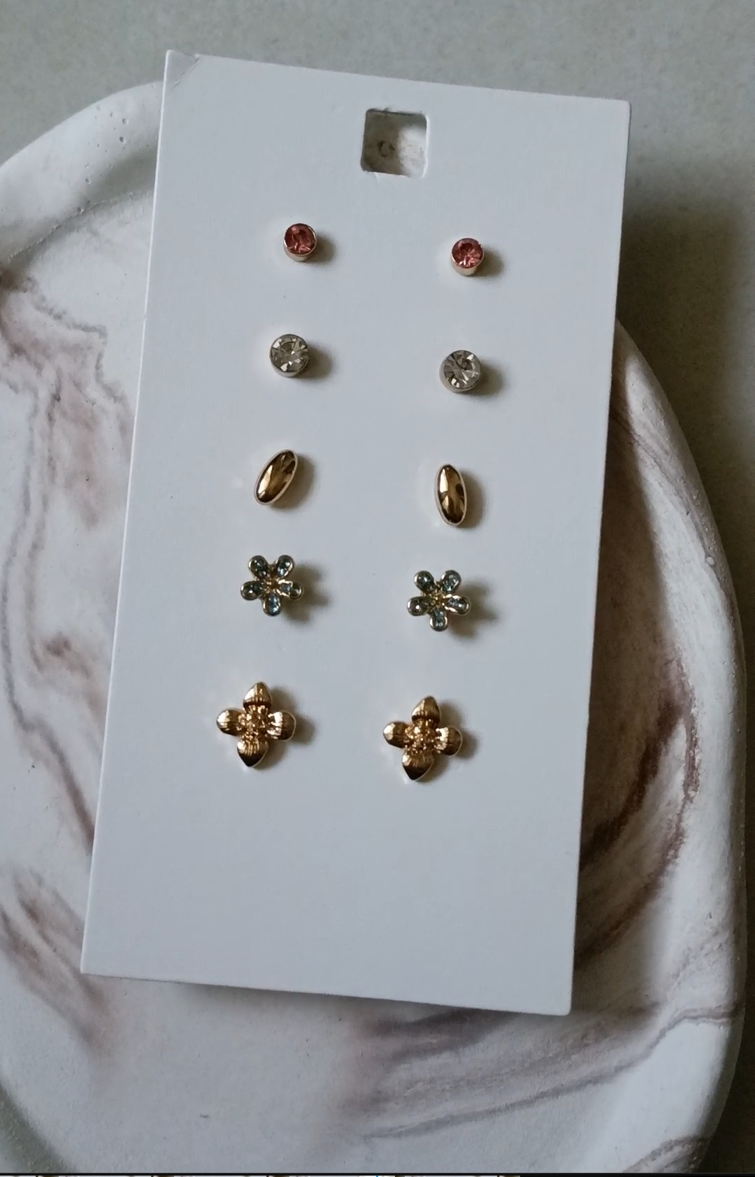 پک پنج تایی گوشواره و پیرسینگ